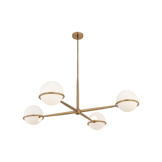 Orstyn Four Light Chandelier in Legacy Brass (7|12505-732)
