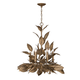Seraphine Six Light Chandelier in Weathered Gold (29|N3526-736)