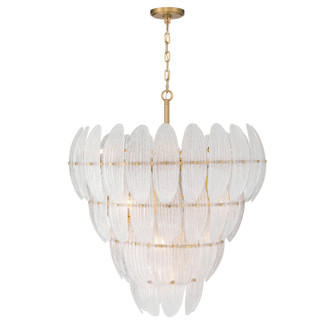 Marclaire 15 Light Pendant in Legacy Brass (29|N2249-732)