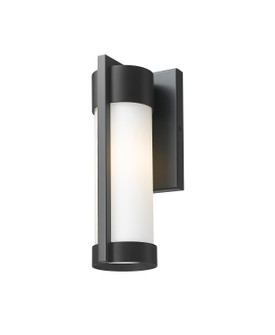 Stratford One Light Wall Sconce in Matte Black (405|9954-1W-BK-10-WH)