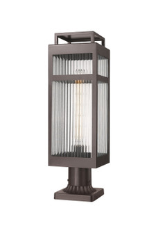 Ridgeway One Light Outdoor Post Lantern in Bronze (405|9953-1PLT-BZ-20-SCL)