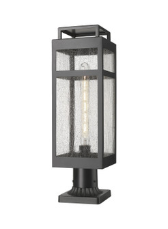 Ridgeway One Light Outdoor Post Lantern in Matte Black (405|9953-1PLT-BK-20-SDY)