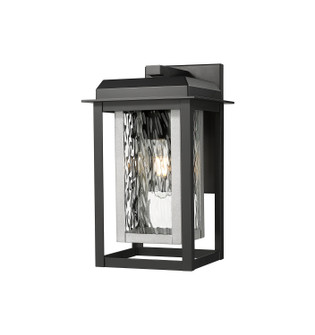Mansfield One Light Wall Sconce in Matte Black (405|9951-1W-BK-13-CG-SV-WG)