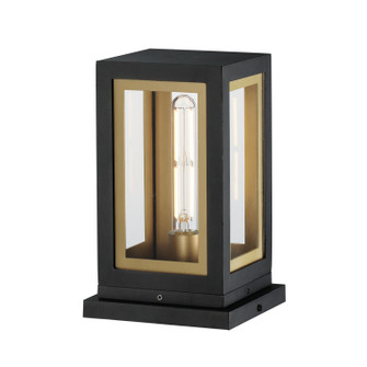Neoclass One Light Deck Lantern in Black / Gold (16|30050CLBKGLD)