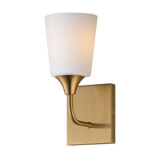 Hudson One Light Wall Sconce in Satin Nickel (16|12881SWSN)