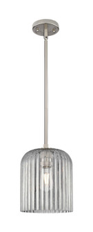 Downtown Urban One Light Pendant in Satin Nickel (405|434-1S-SN-G559-8SM)