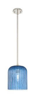 Downtown Urban One Light Pendant in Polished Nickel (405|434-1S-PN-G559-8BL)