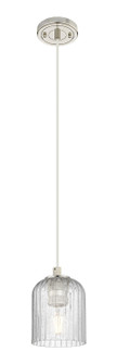 Downtown Urban One Light Pendant in Polished Nickel (405|434-1P-PN-G559-5SDY)