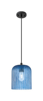 Downtown Urban One Light Pendant in Matte Black (405|434-1P-BK-G559-8BL)