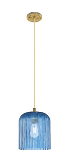Downtown Urban One Light Pendant in Brushed Brass (405|434-1P-BB-G559-8BL)