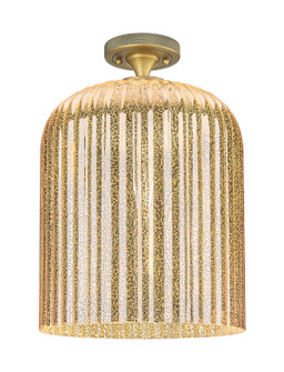 Downtown Urban One Light Flush Mount in Brushed Brass (405|434-1F-BB-G559-12ME)
