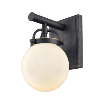 Downtown Urban One Light Wall Sconce in Weathered Zinc (405|416-1W-WZ-G201-6)