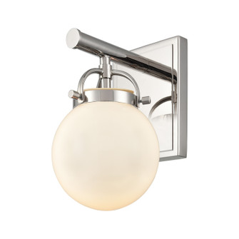 Downtown Urban One Light Wall Sconce in Polished Nickel (405|416-1W-PN-G201-6)