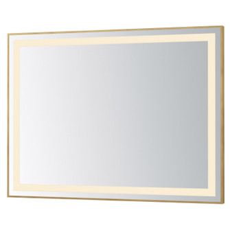 Framed LED Mirror in Gold (86|E42094-GLD)