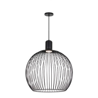 No Shade Material LED Pendant in Matte Black (102|NSH-7012-MBLK)