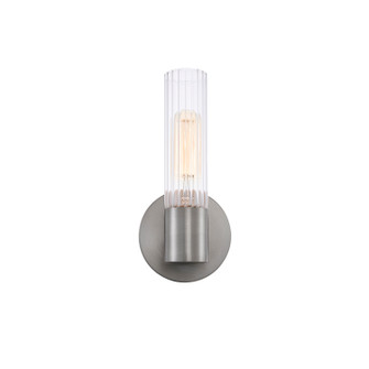 Fusion One Light Wall Sconce in Brushed Nickel (102|FSN-8351-CLFT-NCKL)