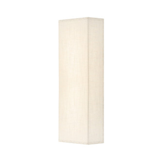 Textile LED Wall Sconce in Cream Linen Fabric (102|FAB-5410-CREM)