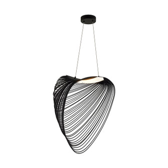 Eco LED Pendant in Matte Black (102|ECO-8402-BLK-MBLK)
