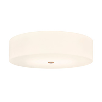 Acryluxe Six Light Flush-Mount in Brushed Brass (102|ACR-9733-OPAL-BRSS)