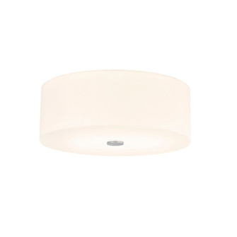 Acryluxe Four Light Flush-Mount in Brushed Nickel (102|ACR-9731-OPAL-NCKL)