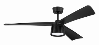 Canto 52'' 3-Blade In/Outdoor Ceiling Fan 52'' Ceiling Fan in Flat Black (46|CTO52FB3)