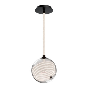 Roper LED Pendant in Black (34|PD417609-BK)