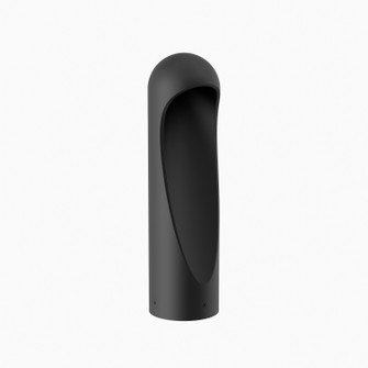 Decibel LED Bollard in Black on Aluminum (34|6701-27BK)