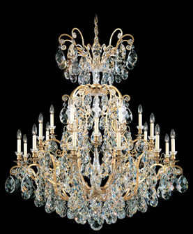 Renaissance 25 Light Chandelier in Heirloom Bronze (53|3774-76R)