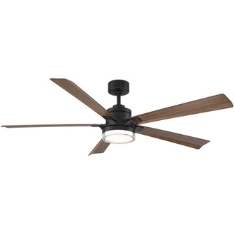 Radiant 64'' Ceiling Fan in Matte Black/Distressed Koa (441|FR-D2603-64L-MB/DK)
