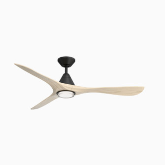 Carve 60'' Ceiling Fan in Matte Black/White Oak (441|FR-D2504-60L-MB/WO)