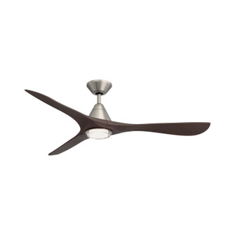 Carve 60'' Ceiling Fan in Antique Nickel/Dark Walnut (441|FR-D2504-60L-AN/DW)