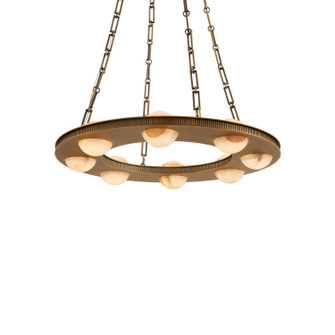 Lorelei LED Pendant in Aged Brass (281|PD288628-AB)