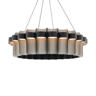 Gatlin LED Pendant Chandelier in Black/Brushed Nickel (281|PD226636-BK/BN)
