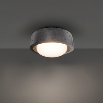 Tane LED Flush Mount in Basalt Stone/Black (281|FM224613-BV/BK)