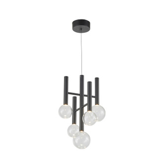 Terra LED Chandelier in Black (78|AC6855BK)