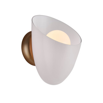 Cocoon One Light Wall Sconce in Winter Brass (33|524321WBWT)