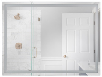 Cristine LED Mirror in White (46|MIR4802RT-W3C)