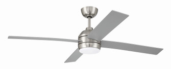Kelsey 52'' 4-blade Indoor Ceiling Fan 52'' Ceiling Fan in Brushed Polished Nickel (46|KLS52BNK4)