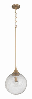 Reflection One Light Pendant in Premium Bronze (46|61292-CPZ)