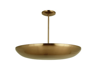 Isabel Five Light Convertible Semi-Flush in Satin Brass (46|60855-SB)
