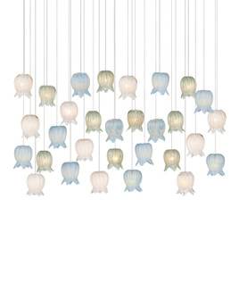 Polpo 30 Light Pendant in Blue/Green/White/Silver (142|9000-1423)