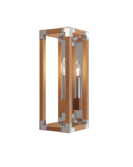 Boyd One Light Wall Sconce in Natural/Polished Nickel (142|5800-0075)