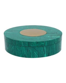 Transformation Box in Marbled Green/Brushed Brass (142|1200-1061)