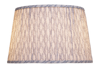 Plume Lamp Shade in Blue/Ivory (142|0900-6021)