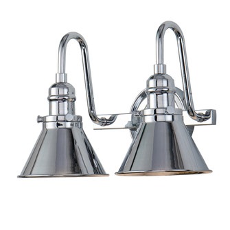 Provence Two Light Vanity in Polished Chrome (175|BB90684PC-2)
