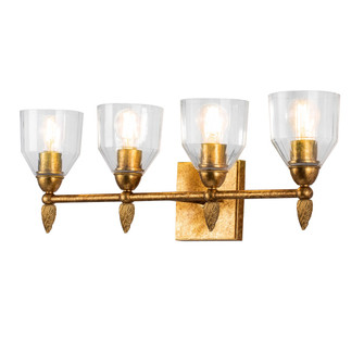 Felice Four Light Bath Bar in Gold (175|BB1000G-4F2G)