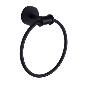 Carson Towel Ring in Black (387|BA102A07BK)
