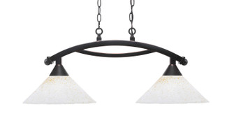 Bow Two Light Island Pendant in Black Copper (200|872-BC-702)