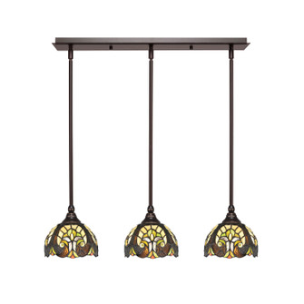 Any Three Light Linear Pendalier in Dark Granite (200|25-DG-9945)