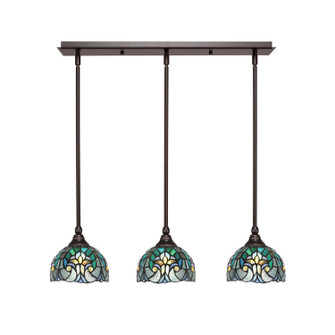 Any Three Light Linear Pendalier in Dark Granite (200|25-DG-9925)